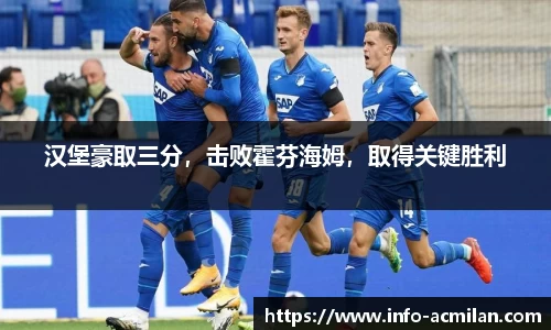 汉堡豪取三分，击败霍芬海姆，取得关键胜利