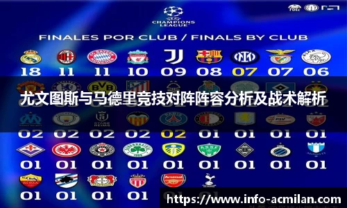 尤文图斯与马德里竞技对阵阵容分析及战术解析