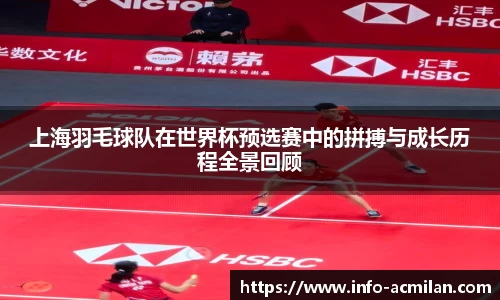 上海羽毛球队在世界杯预选赛中的拼搏与成长历程全景回顾